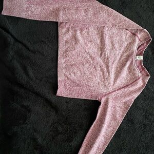 Pink Long Sleeve Top